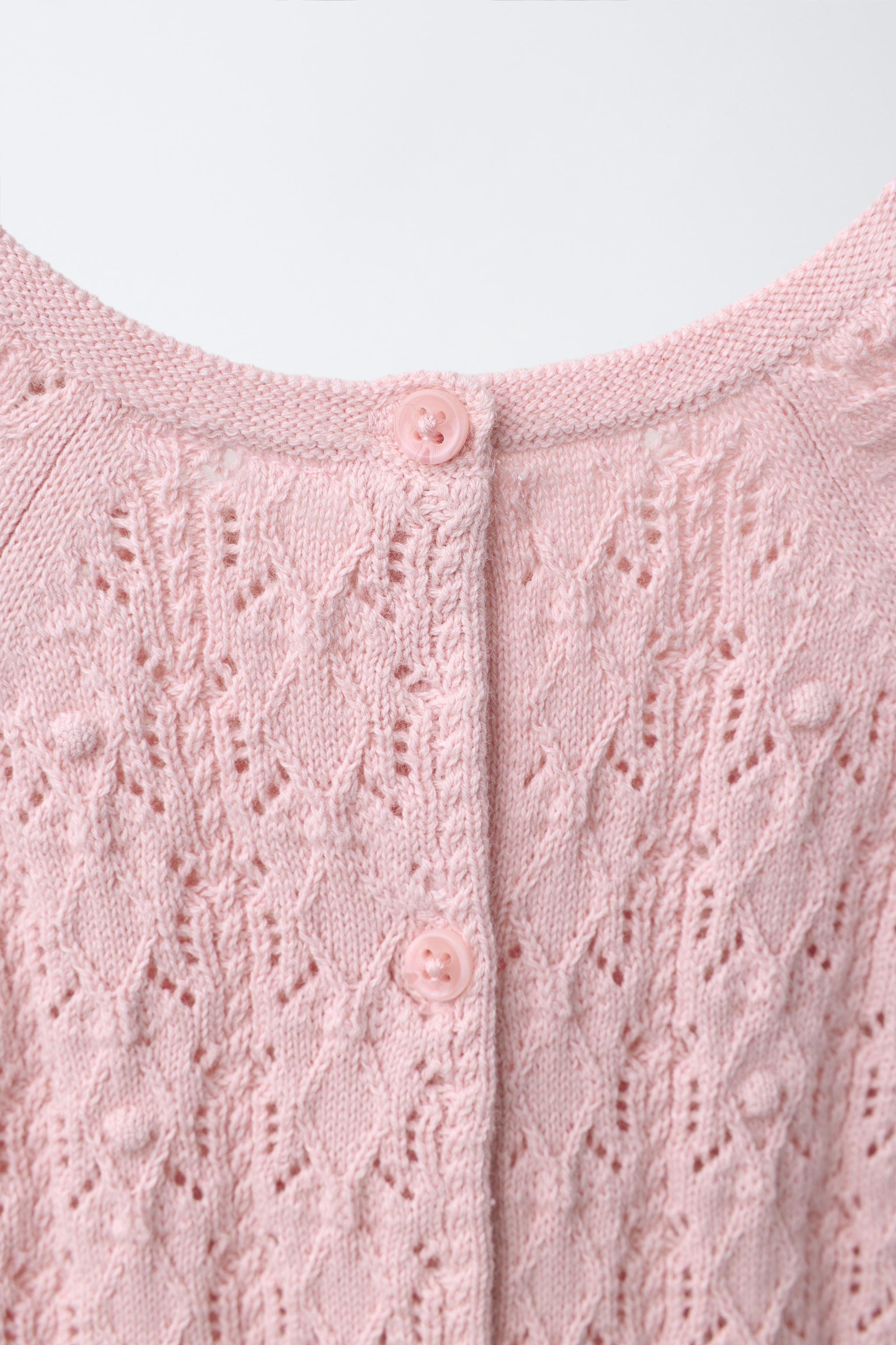 OPENWORK KNIT SHORT JUMPSUIT